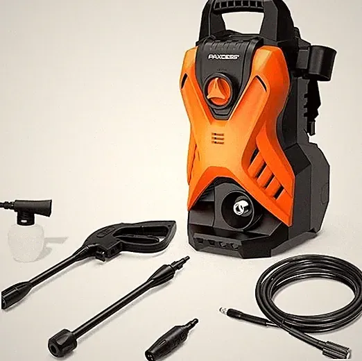 BLACK/ORANGE - Paxcess Portable Lightweight Electric Power Washer Machine