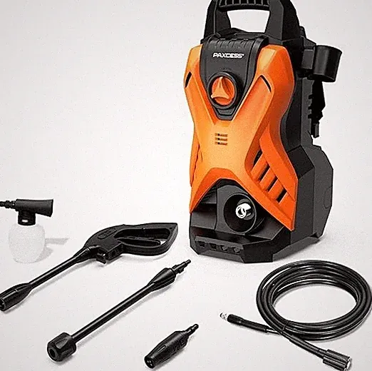 BLACK/ORANGE - Paxcess Portable Lightweight Electric Power Washer Machine