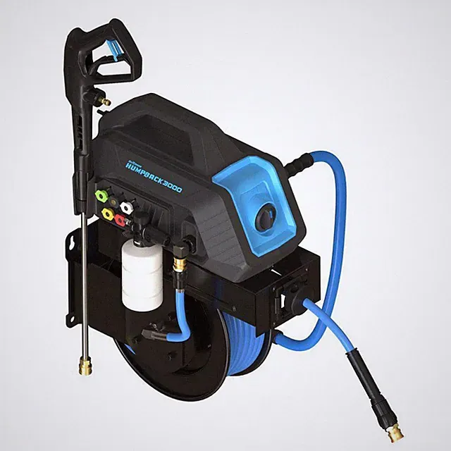 Blubird 3000 PSI Pressure Washer with 50 ft Auto-Retractable Hose Reel
