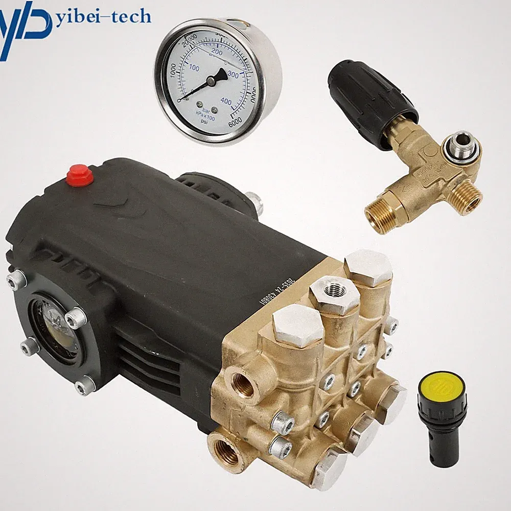 Blue 4.5 HP Belt Drive 5.6 GPM Pressure Washer Pump General Right Shaft 3500 PSI