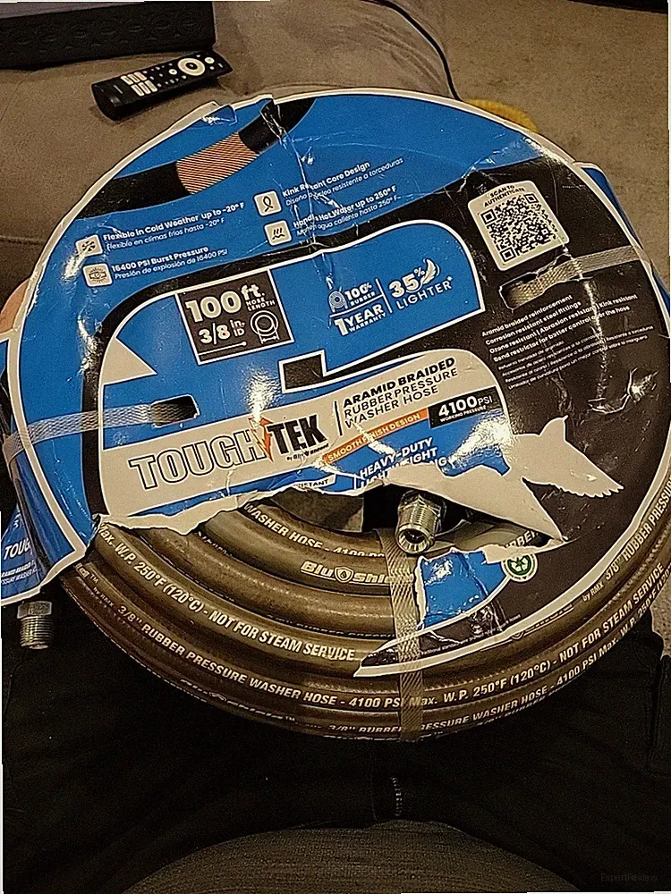 BluShield - BluBird Pressure Washer Hose 4100 PSI Gray