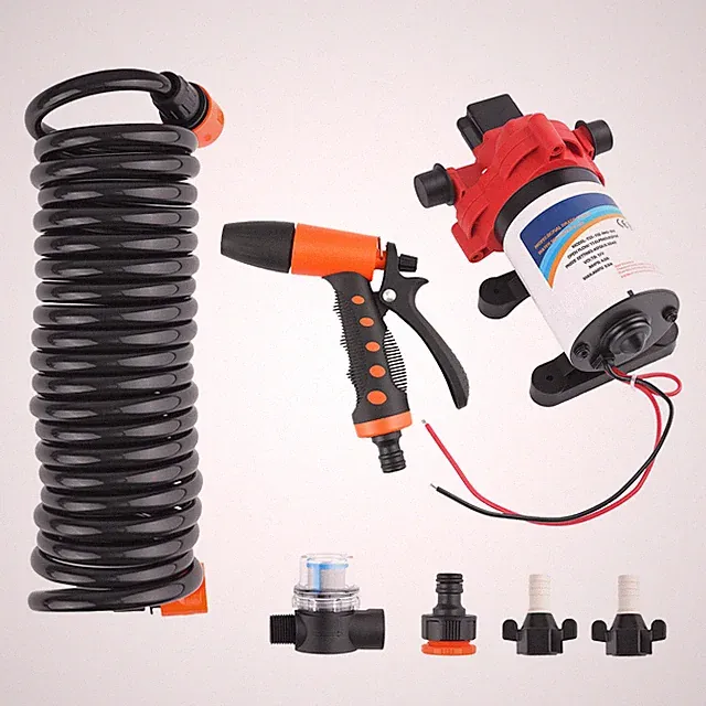 Boat Washdown Kit 12V for Marine Yacht RV 3GPM Water Pump System 70PSI
