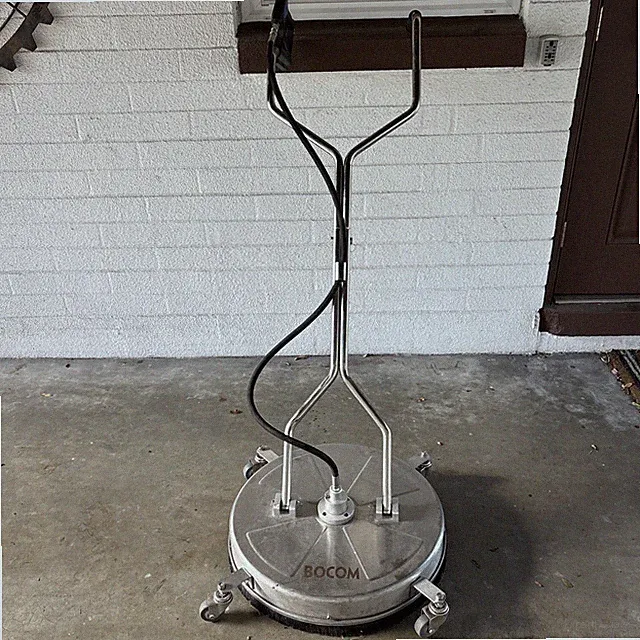BOCOM 24-Inch Stainless Steel Pressure Washer Surface Cleaner - 4000 PSI Power