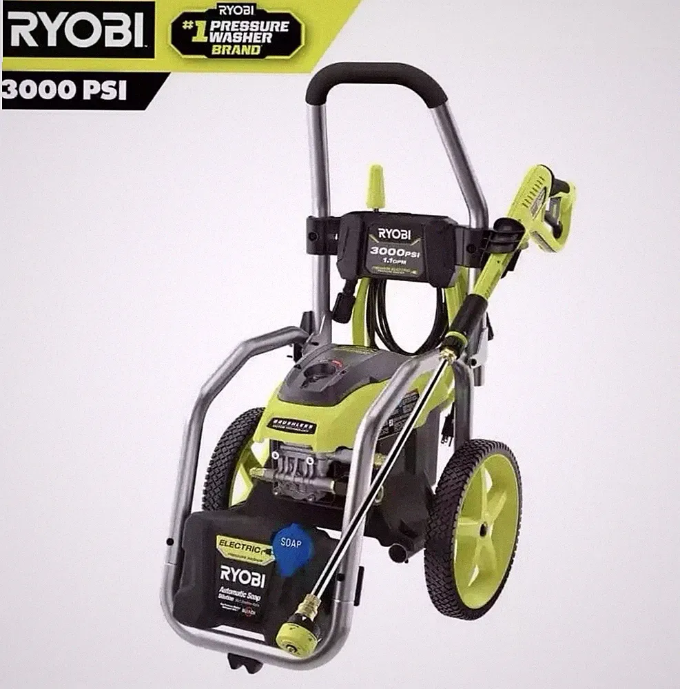 Brand New RYOBI RY143011VNM 3000 psi Pressure Washer Portable Green