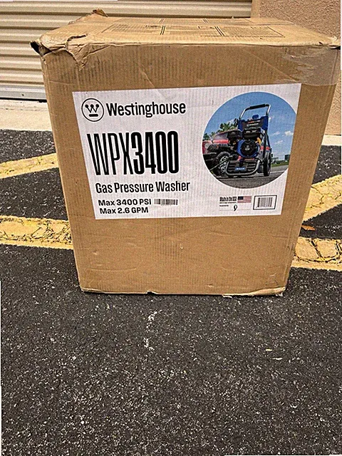 BRAND NEW Westinghouse 3400 PSI 2.6 GPM Gas Pressure Washer Model #WPX3400
