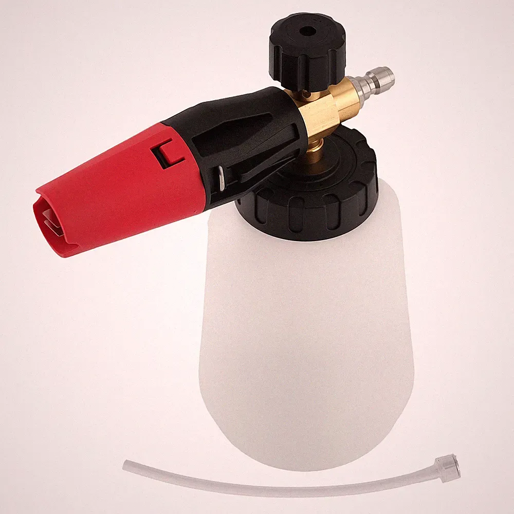 Brass Auto Foam Cannon For Car Washing 3800PSI Pressure Washer Soap Sprayer