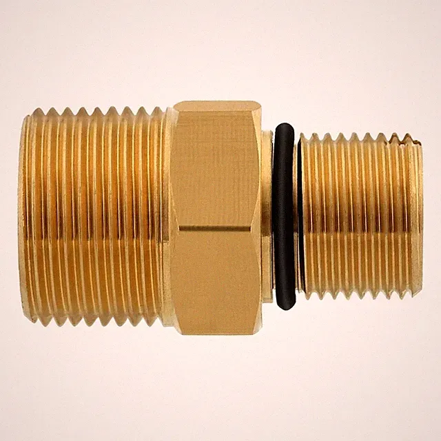 Brass High Pressures Washer Pump Connector For Gas Power Cleaning Systems