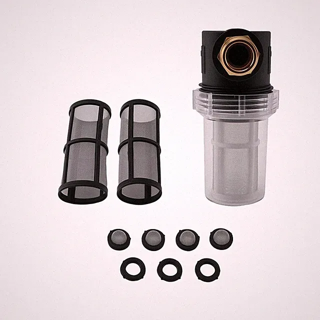 Brass Inline Hose Filter 3/4 Inch for Pressure Washer Pump Cleaning Tools