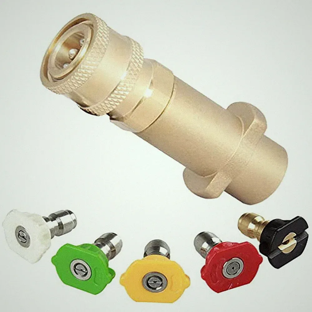 Brass Pressure Washer Gun Adapter,Short Pole for Karcher K Series,K2,K3,K5,K6,K7