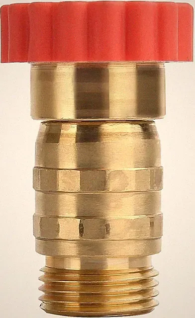 Brass, Water Pressure Regulator, Garden Hose Pressure Reducer, 40-50 psi, 3/4...