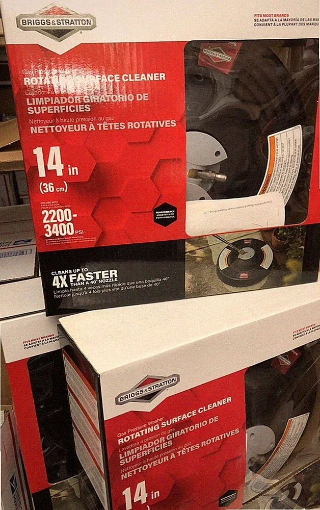 Briggs & Stratton 14-in 3400 PSI Rotating Surface Cleaner for Pressure Washers