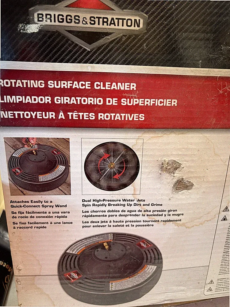 Briggs & Stratton 14 inch rotating surface cleaner 3200 psi 6288 Pressure Washer