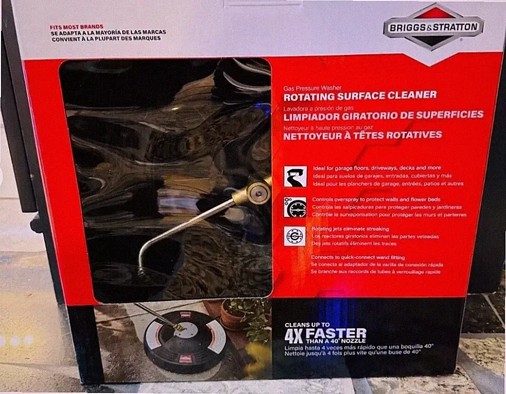 Briggs & Stratton 14in Quick Connect Surface Cleaner for Gas Pressure Washer