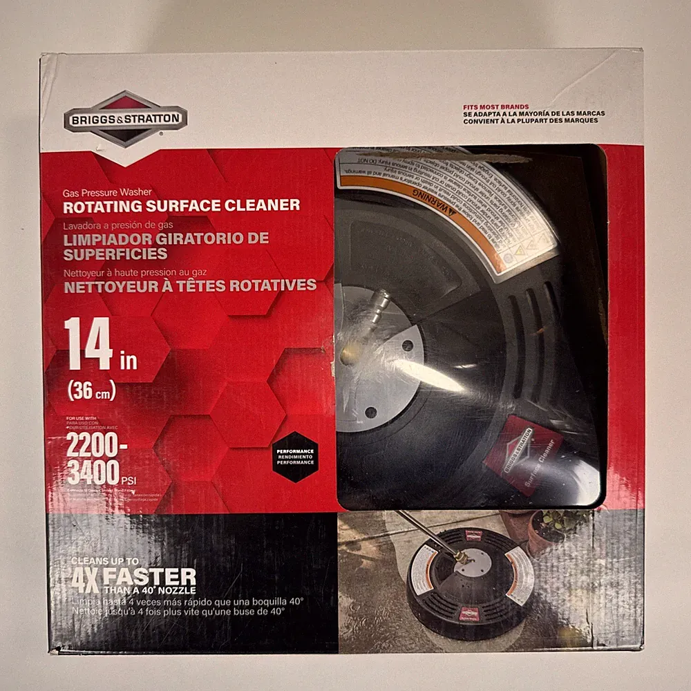 Briggs & Stratton 6328 14" Rotating Pressure Washer Surface Cleaner