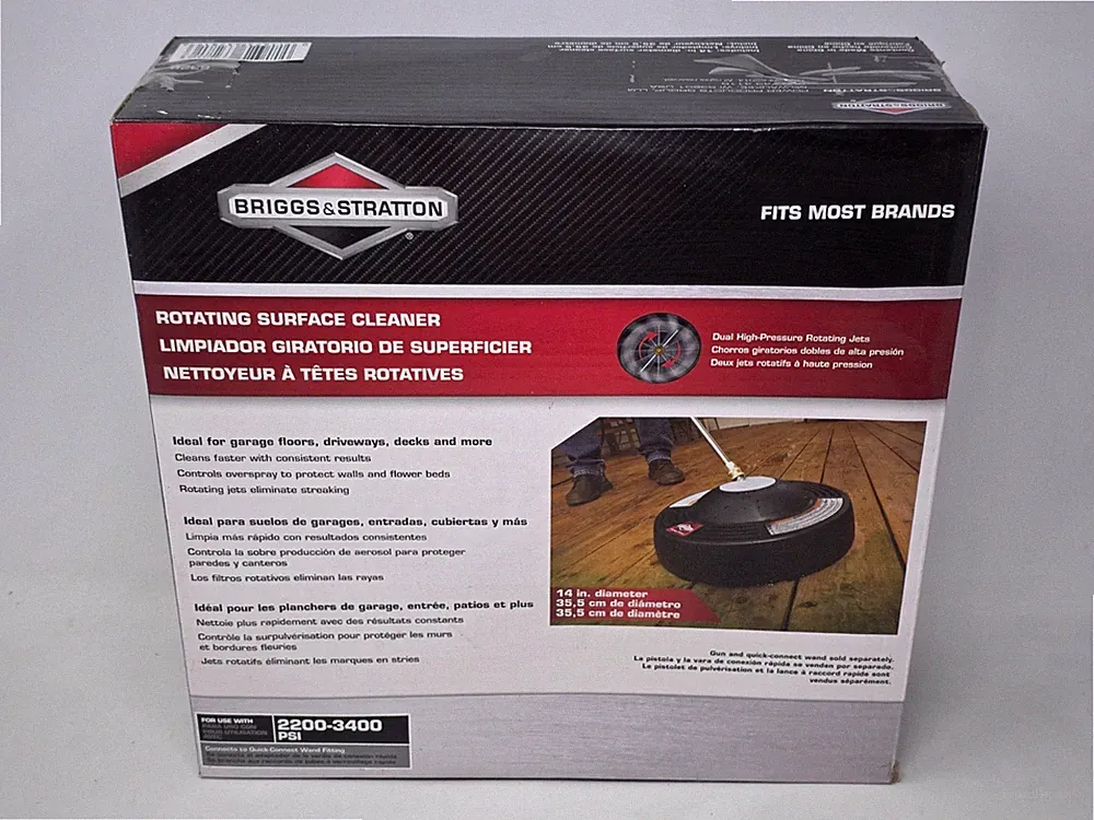 Briggs & Stratton 6328 14" Rotating Pressure Washer Surface Cleaner