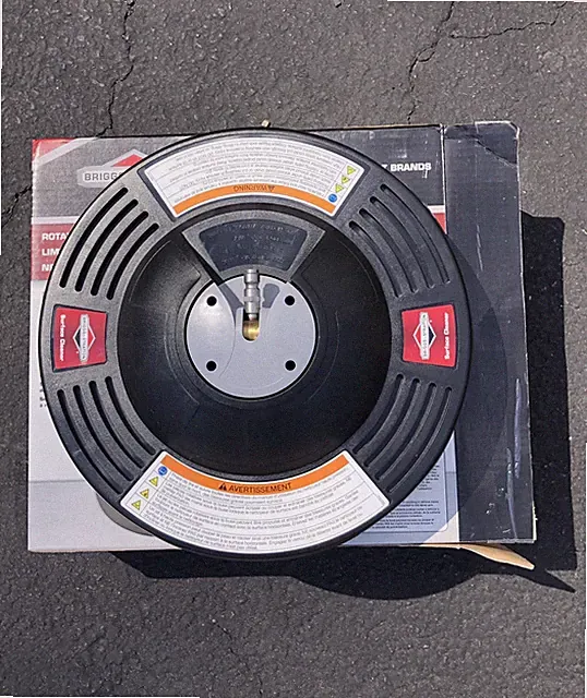 Briggs & Stratton 6328 Pressure Washer Circular Brush Surface Cleaner Tool