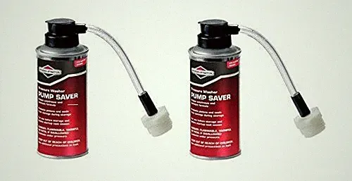 Briggs & Stratton Genuine OEM 6039 Pressure Washer Pump Saver 4 oz. (2 Pack)