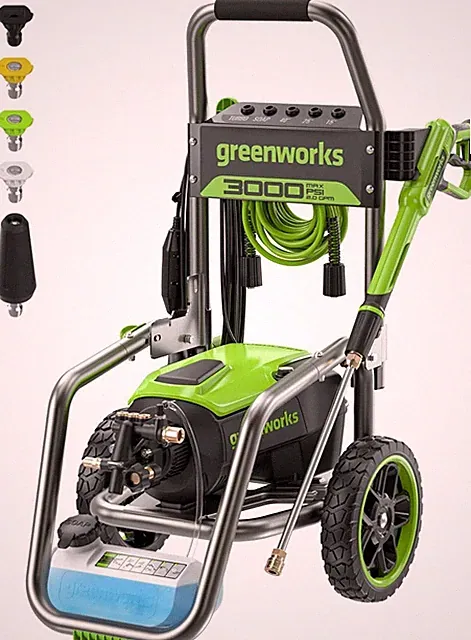 Brushless 3000 PSI (CSA Certified) 2.0 GPM Max / 1.1 GPM Electric Pressure Washe