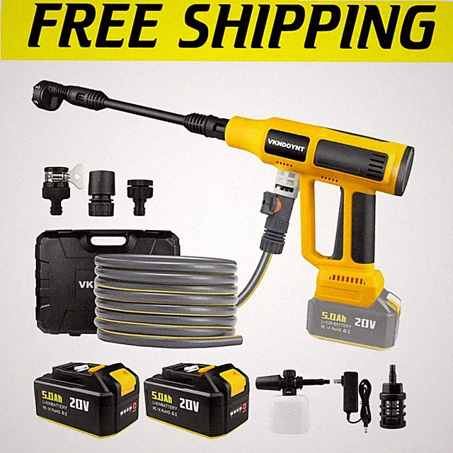 Brushless Motor 4-Speed Cordless Pressure Washer