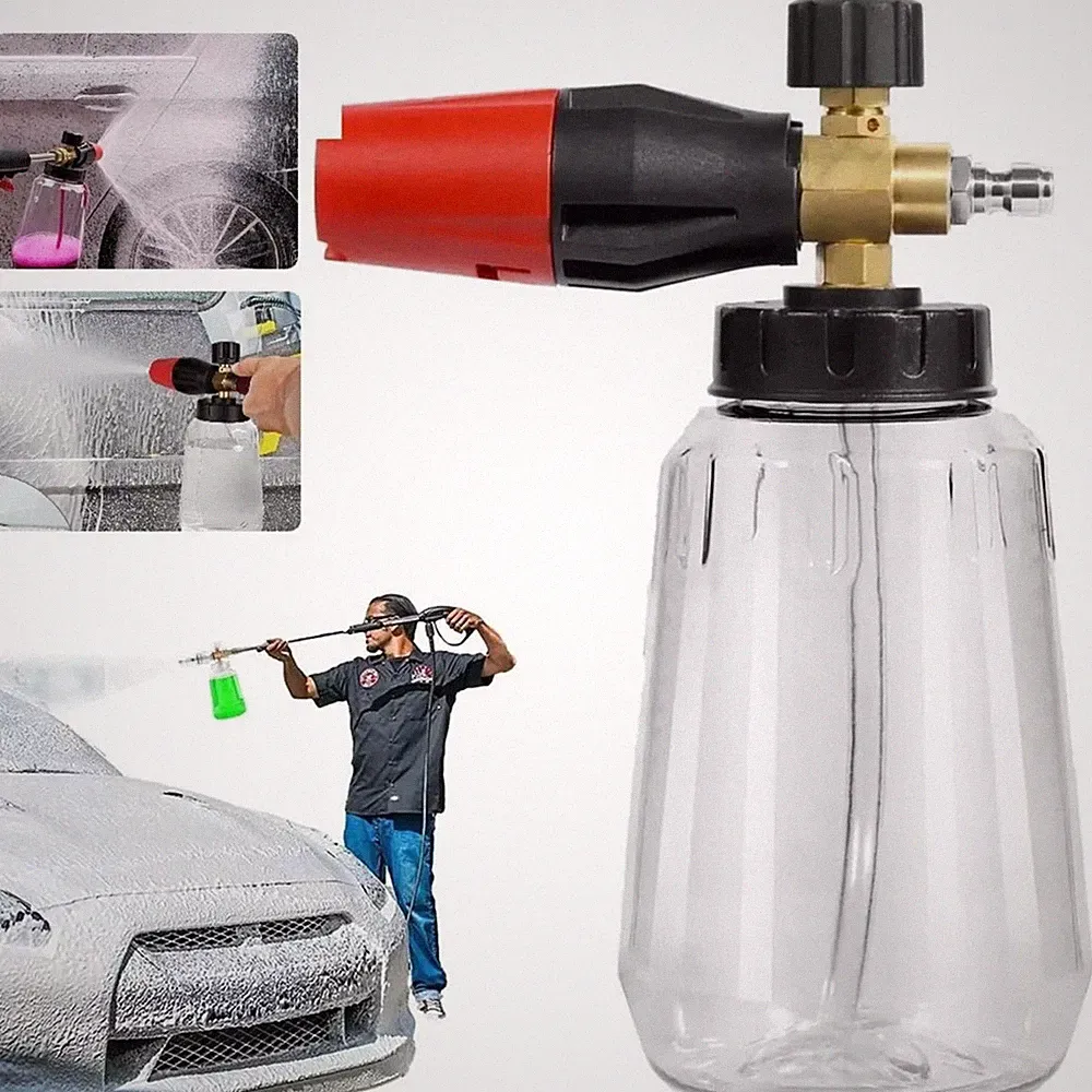 Cannon Soap Sprayer Snow Foam Lance Bottle for Pressure Washer Gun Jet Car Wash