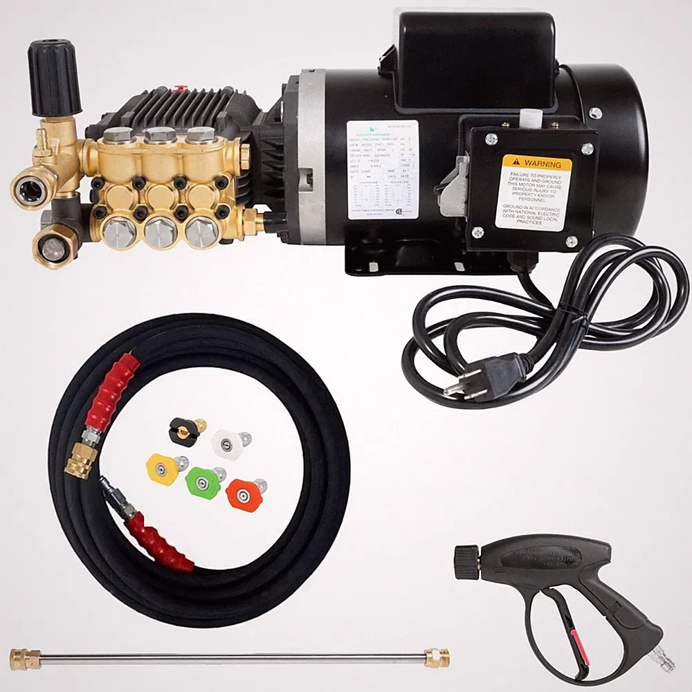 Canpump 1500 PSI 2.2 GPM Electric Pressure Washer w/Accessories, 2 HP 120 V