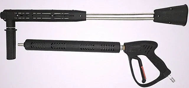 Canpump 40-In Dual Lance Wand W/Bent Tube, Spray Gun Included, 5000 Psi