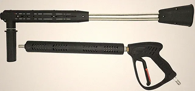 CANPUMP 40-In Dual Lance Wand W/Bent Tube, Spray Gun Included, Replacement Press