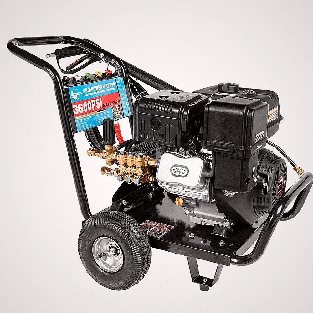 Canpump Commercial Gas Pressure Washer: 15 hp Engine, 3600 psi @ 4.5 US gpm