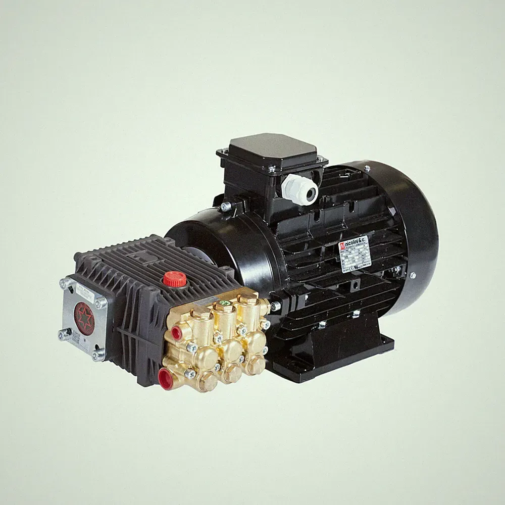 Canpump Electric Pressure Washer: 15 hp Nicolini Motor 460V, Triplex Pump