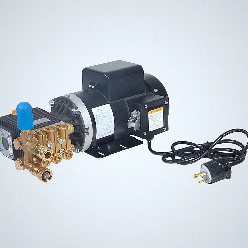 Canpump Electric Pressure Washer: 5 hp Full-Speed Motor 230 V, Triplex Pump