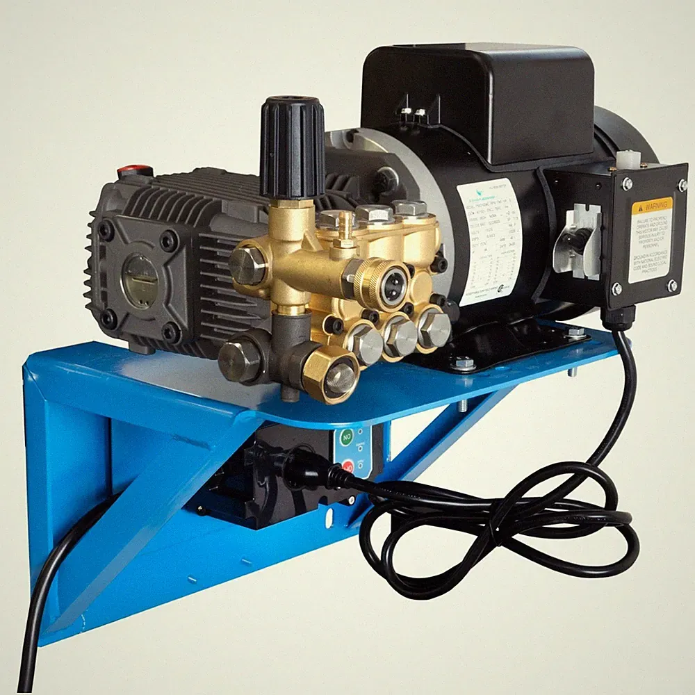 Canpump Wall-Mount Pressure Washer: 2 hp Motor 115 V, Total Stop System