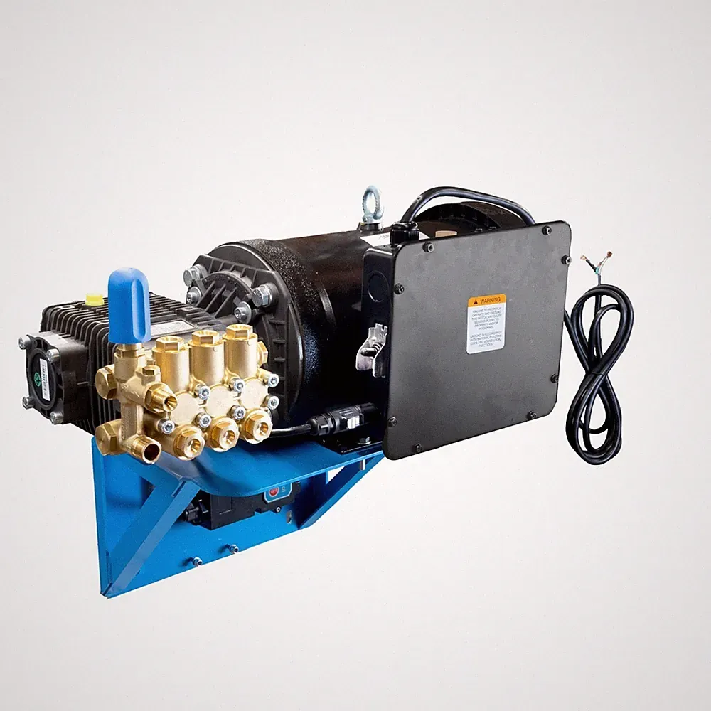 Canpump Wall-Mount Pressure Washer: 7.5 hp Motor 230 V, Triplex Pump