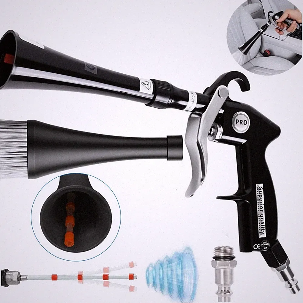 Car Cleaning Gun Kit High Pressure Air Blow GunAir Blow Gun for Car Detailing