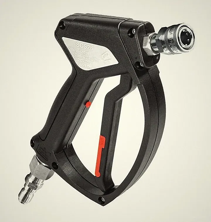 Pressure Washer Easy Hold Spray Gun w/ Live Swivel & QCs MTM Hydro SGS28