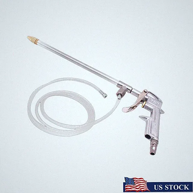 Car Engine Cleaner Tool Air Pressure Oil Dirt Washer Spray Gun Blowing Dust Pipe