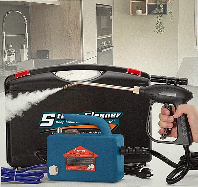 Car Engine Steam Cleaner High Pressure Steamer Cleaning Grout Tile Auto Washer