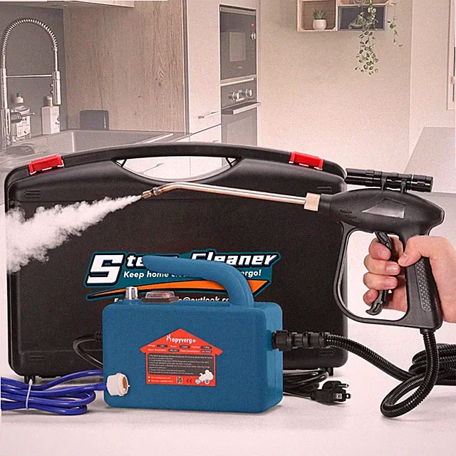 Car Engine Steam Cleaner High Pressure Steamer Cleaning Grout Tile Auto Washer