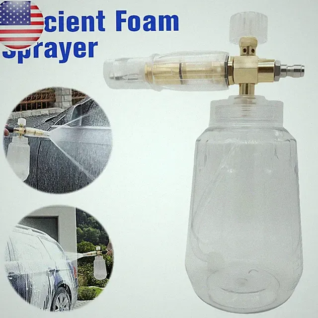 Car Foam Sprayer Portable Handheld Spray Foam Gun for Cleaning Detailing