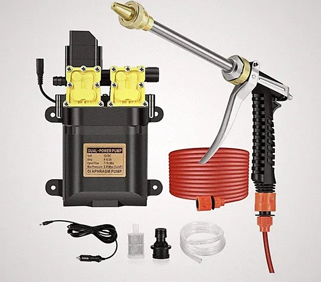 Car Pressure Washer - 100W 160PSI Portable Electric Washer Pump with 20 Feet PVC