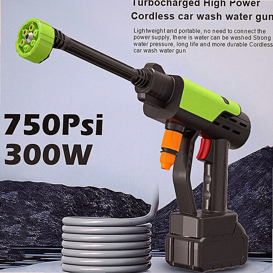 Car Pump Washing Gun Water Electric Washer High Pressure For Watering Flower