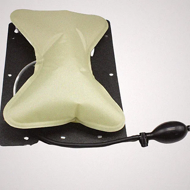 Car Seat Lumbar Air Pressure Cushion Waist Pillow Pad Embedded Manual inflation