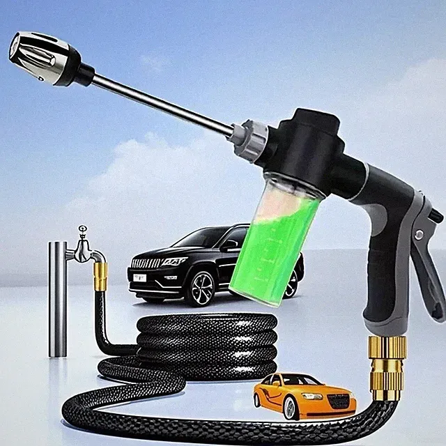 Car Snow Foam Washer Gun High Pressure Garden Wash Cleaning Soap Bottle Sprayer