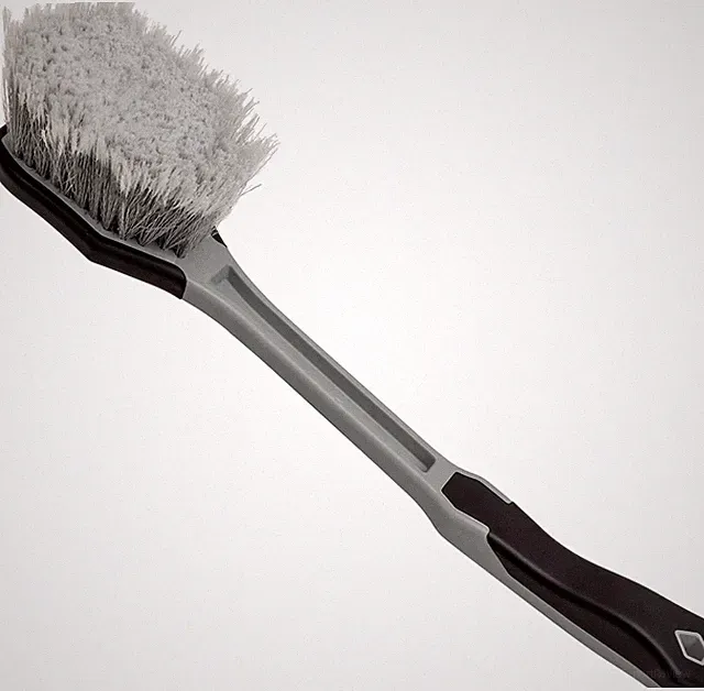 Car Wash Brush, Wheel and Fender Brush, Long Handle Tire Cleaner for Car Detaili