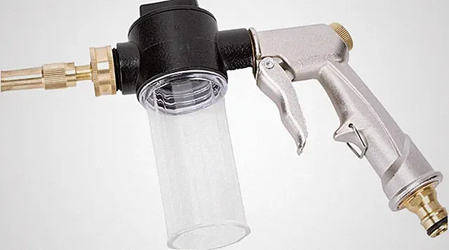 Car Wash Foam Gun Sprayer, Metal High-Pressure Car Wash Sprayer with 3.5oz/100cc