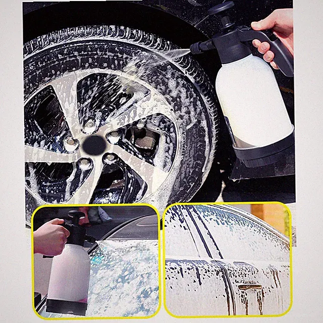Car Wash Pump Manual Foaming Sprayer Hand Pressurized for House Cleaning