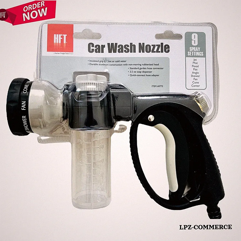 Car Wash Spray Nozzle with Detergent Soap Dispenser Wand Mixer. US SELLER ‼️🇺🇸
