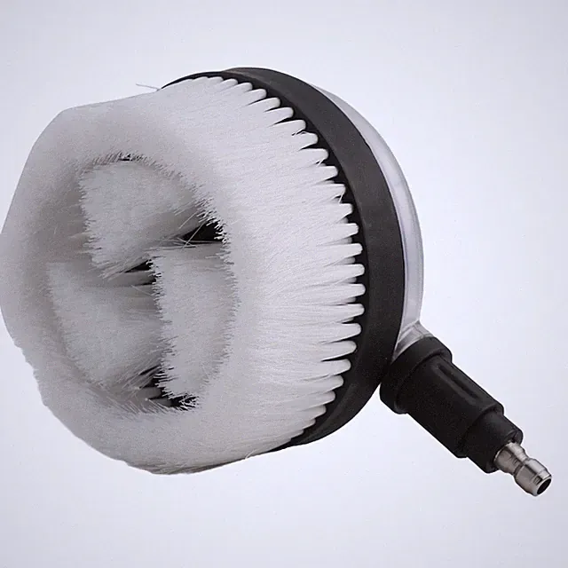 Car wash toolsHigh pressure washer rotating brush with 1/4 quick connector male