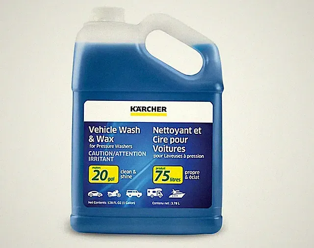 Car Wash Wax Clean Shine Pressure Washer Vehicle Cleaner Detergent 1 Gallon