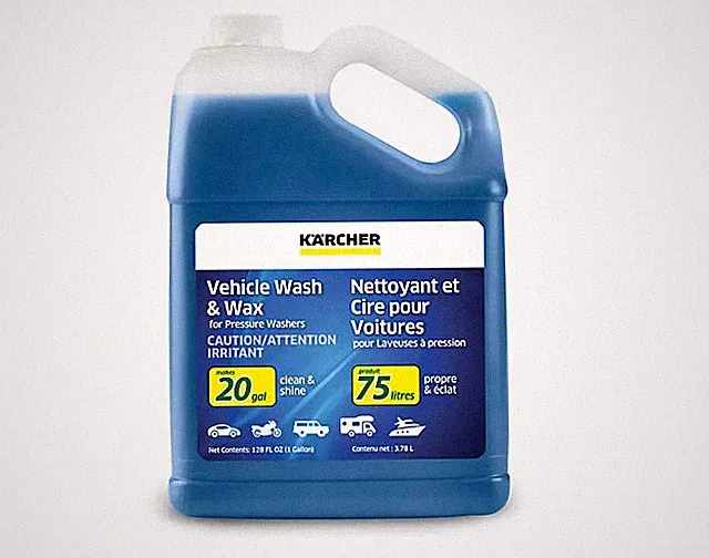 Car Wash Wax Clean Shine Pressure Washer Vehicle Cleaner Detergent Soap 1 Gal