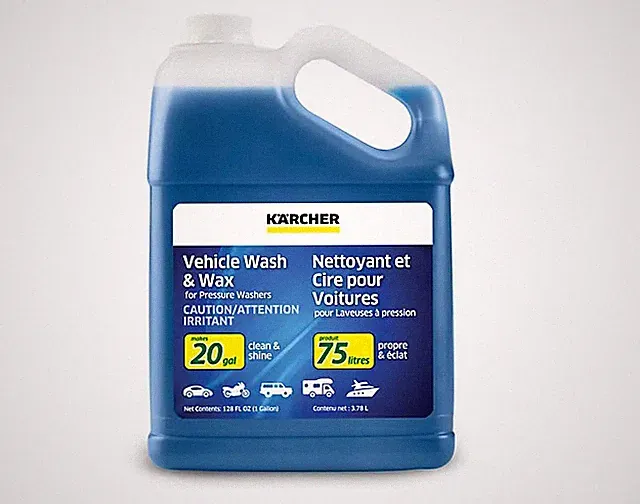 Car Wash Wax Shine Pressure Washer Vehicle Cleaner Detergent Soap 1 Gallon...